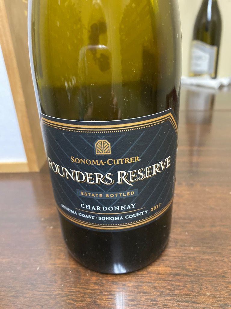 2017 SonomaCutrer Chardonnay Founders Reserve Legacy, USA, California