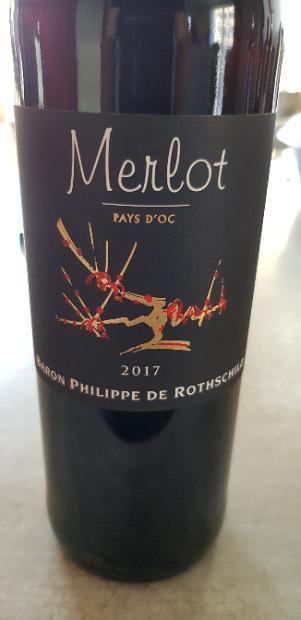 17 Baron Philippe De Rothschild Merlot Vin De Pays D Oc France Languedoc Roussillon Vin De Pays D Oc Cellartracker