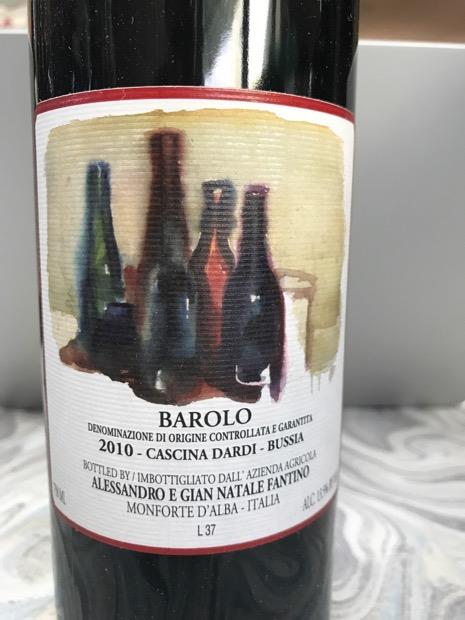 2010 Alessandro e Gian Natale Fantino Barolo Vigna Vecchie Bussia ...