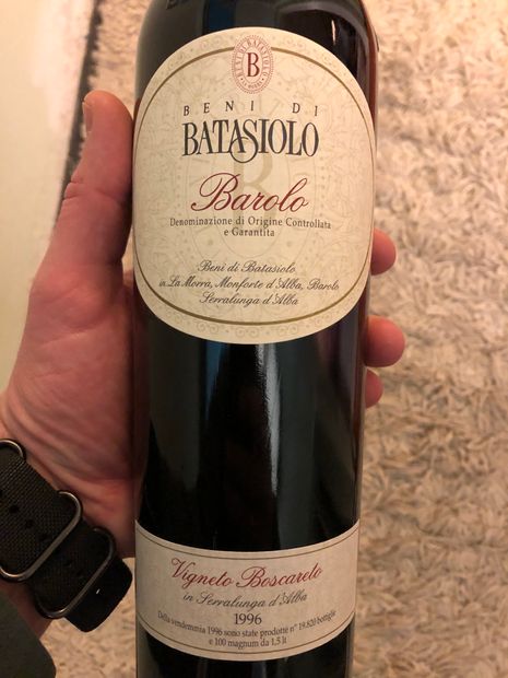 2001 Beni di Batasiolo Barolo - CellarTracker