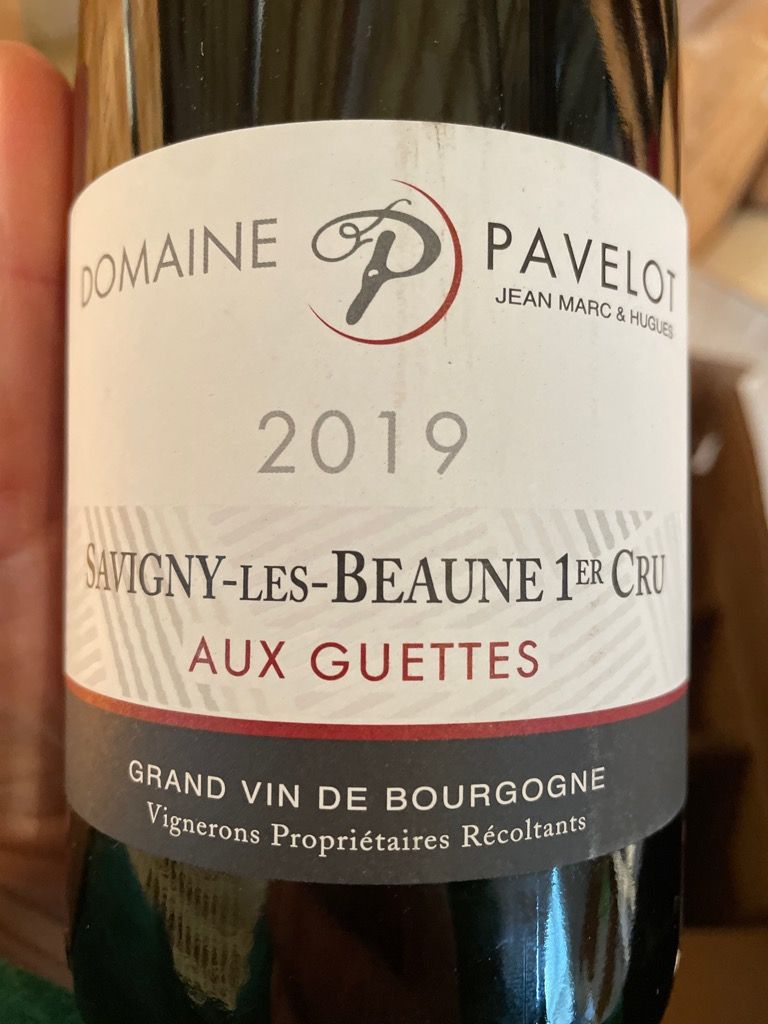 2020 Domaine Pavelot (Jean-Marc Et Hugues) Savigny-lès-Beaune 1er Cru ...