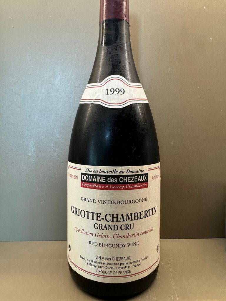 1999 Domaine des Chezeaux Griotte-Chambertin Ponsot - CellarTracker