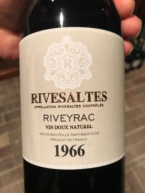 1983 Riveyrac Rivesaltes - CellarTracker