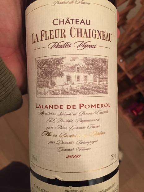 1997 Château La Fleur Chaigneau - CellarTracker