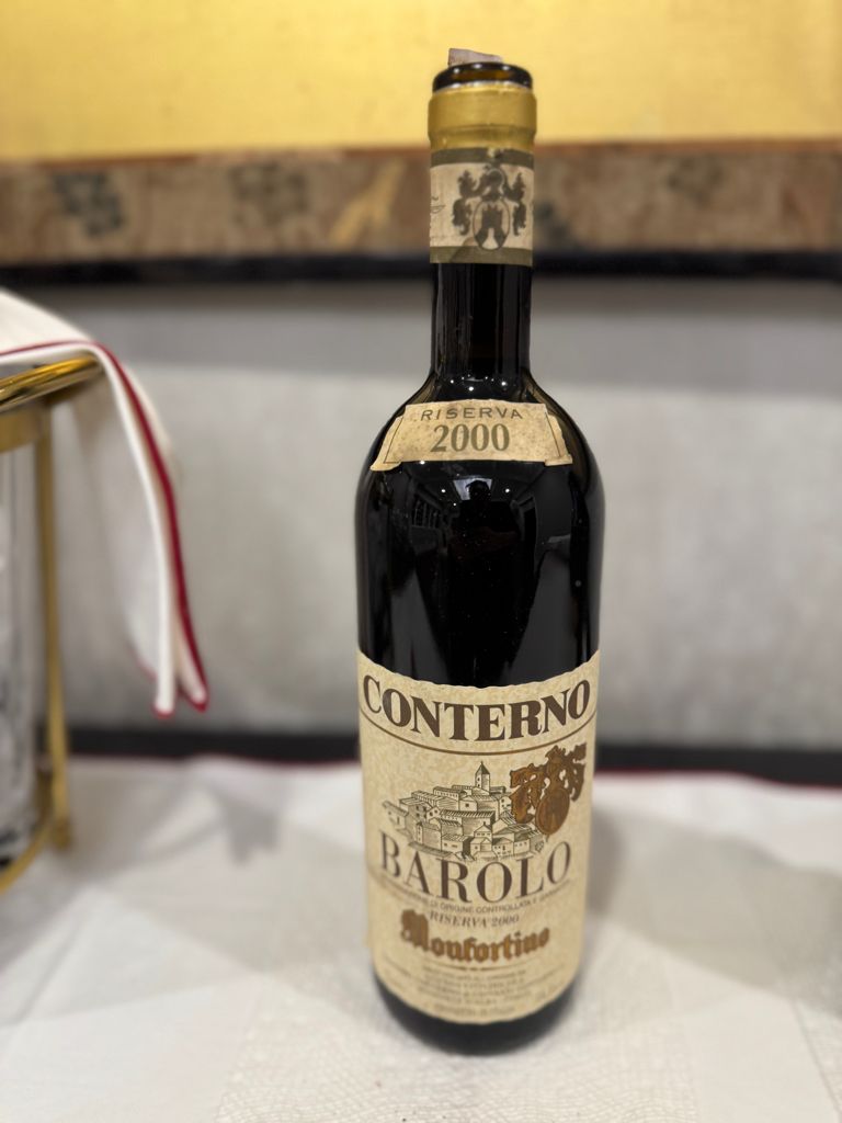 2000 Giacomo Conterno Barolo Riserva Monfortino - CellarTracker