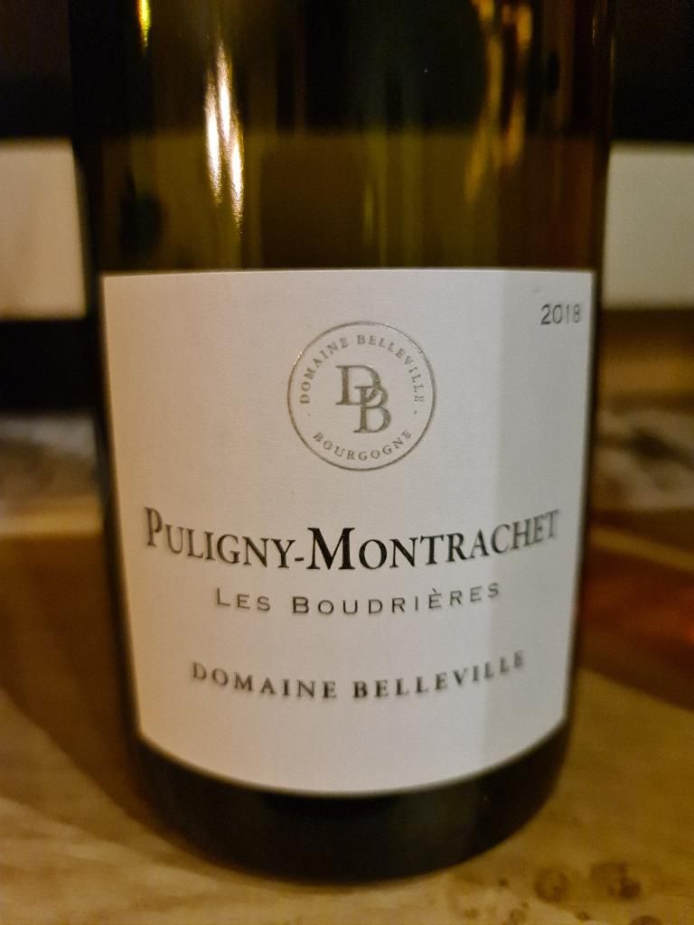 2019 Domaine Belleville Puligny-Montrachet Les Boudrieres