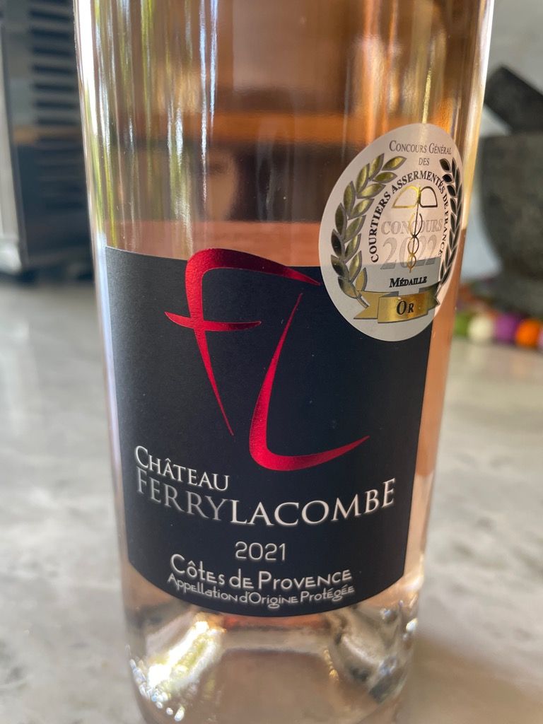 2021 Château Ferry Côtes de Provence Rosé, France, Provence
