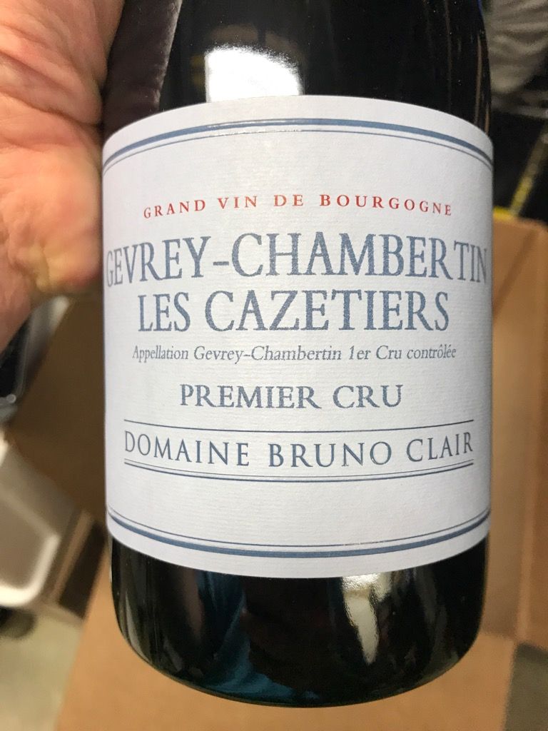 2014 Domaine Bruno Clair Gevrey-Chambertin 1er Cru Les Cazetiers