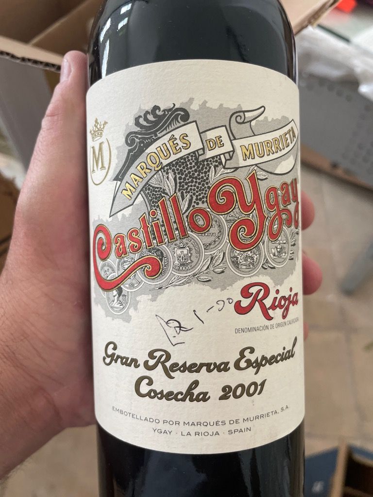 1998 Marqués de Murrieta Rioja Castillo Ygay Gran Reserva