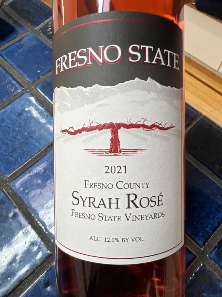 2021 Fresno State Winery Syrah Rosé Fresno State Vineyards, USA