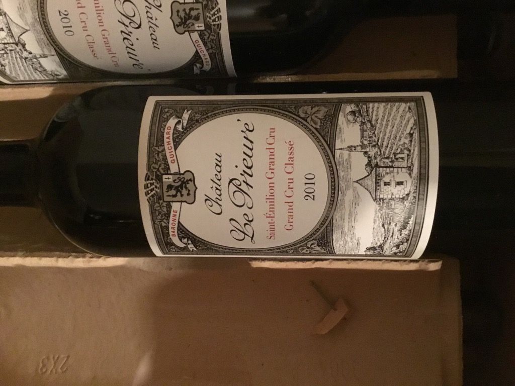 2010 Château Le Prieuré St. Émilion Grand Cru, France, Bordeaux ...