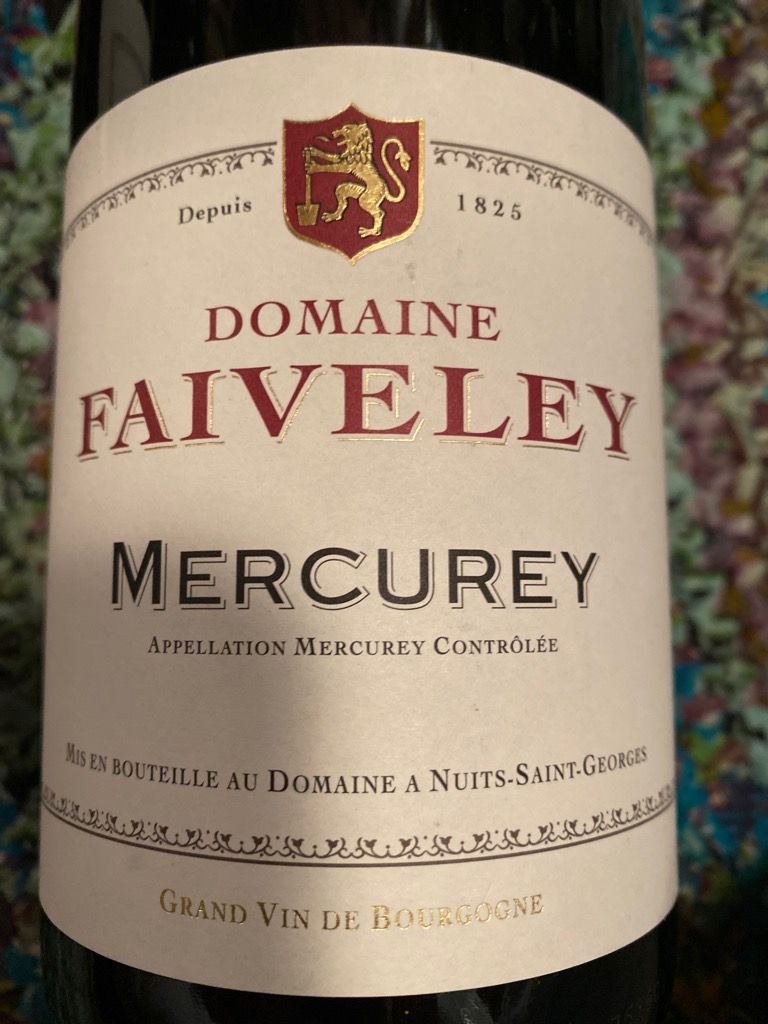 Faiveley Mercurey Er Cru Clos Du Roy France Burgundy C Te