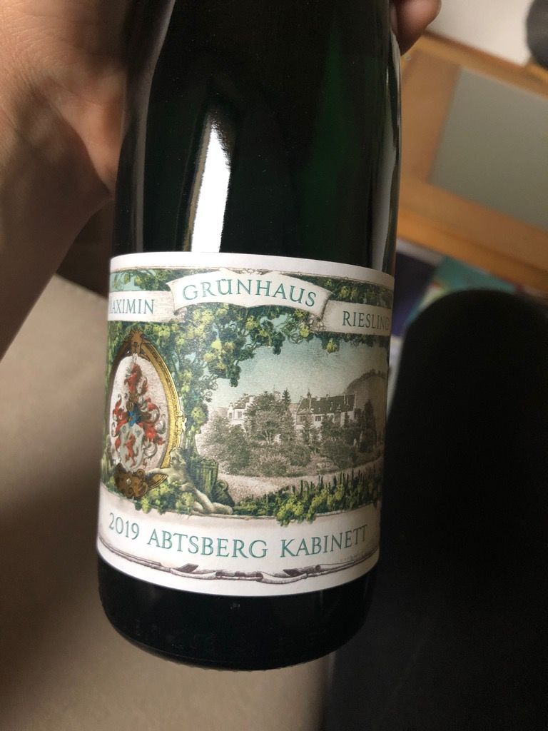 2019 Von Schubert Maximin Grünhäuser Abtsberg Riesling Kabinett