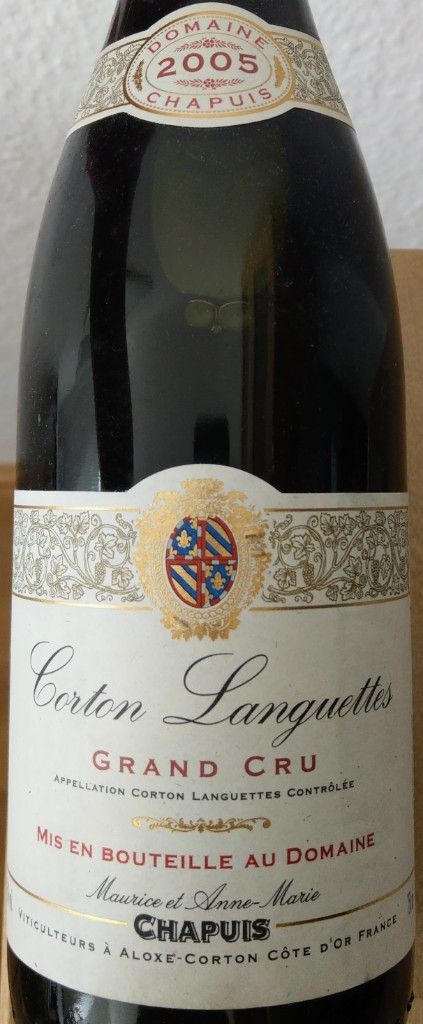2006 Domaine Chapuis Corton-Languettes - CellarTracker