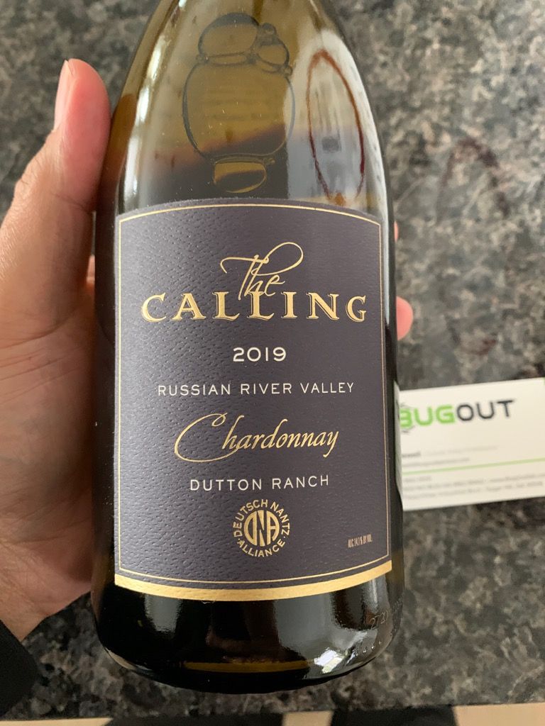 2019 The Calling Chardonnay Dutton Ranch, USA, California, Sonoma ...