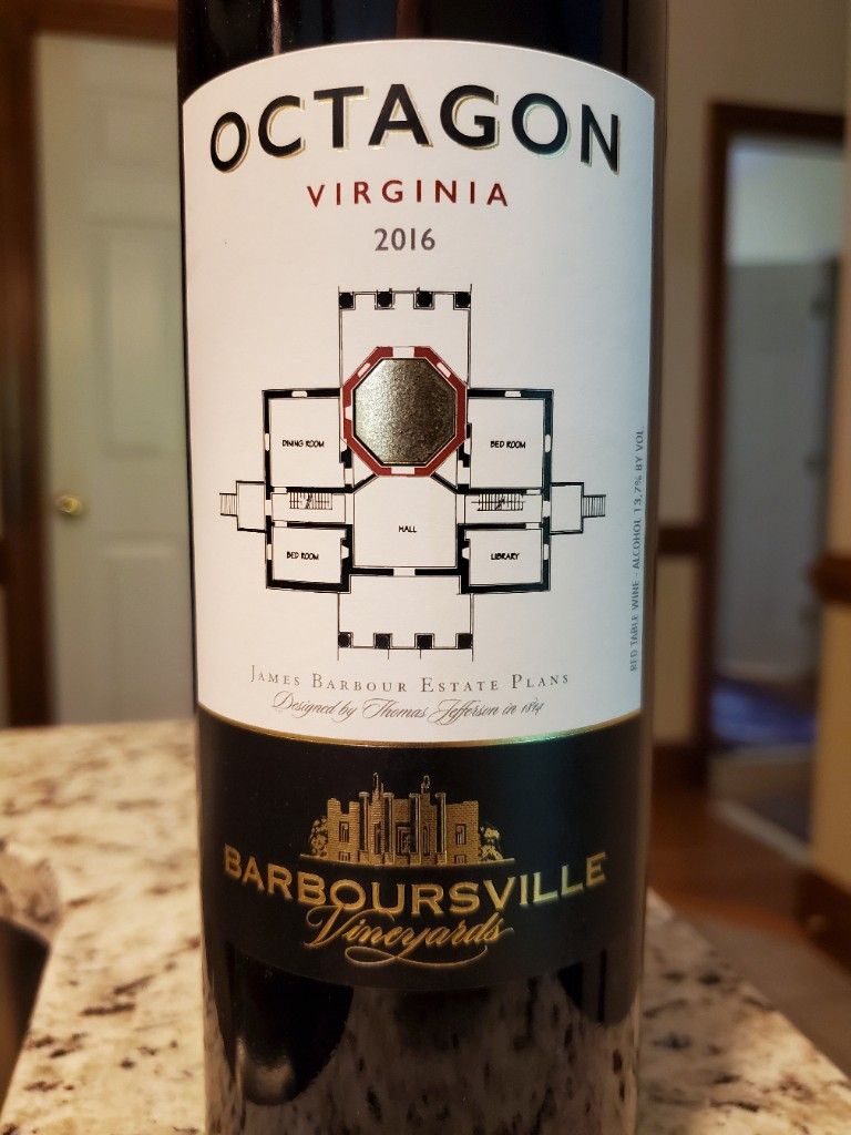 2016 Barboursville Vineyards Octagon - CellarTracker