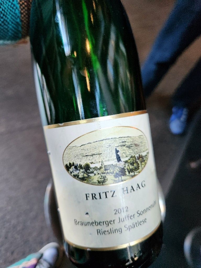 2012 Fritz Haag Brauneberger Juffer-Sonnenuhr Riesling