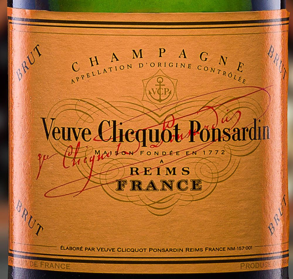 Veuve Clicquot Ponsardin Champagne, Brut, France, 1772 - 3 lt