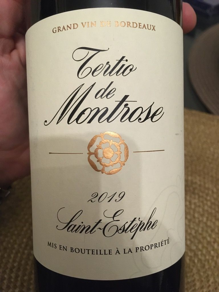 2019 Château Montrose Tertio de Montrose - CellarTracker
