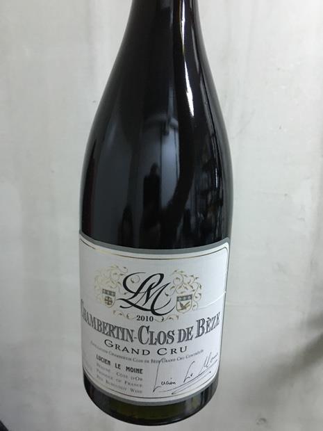 2010 Lucien Le Moine Chambertin-Clos de Bèze - CellarTracker