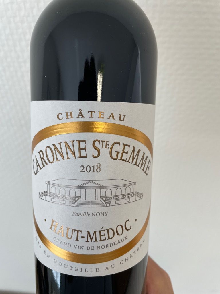 2018 Château Caronne Ste. Gemme - CellarTracker