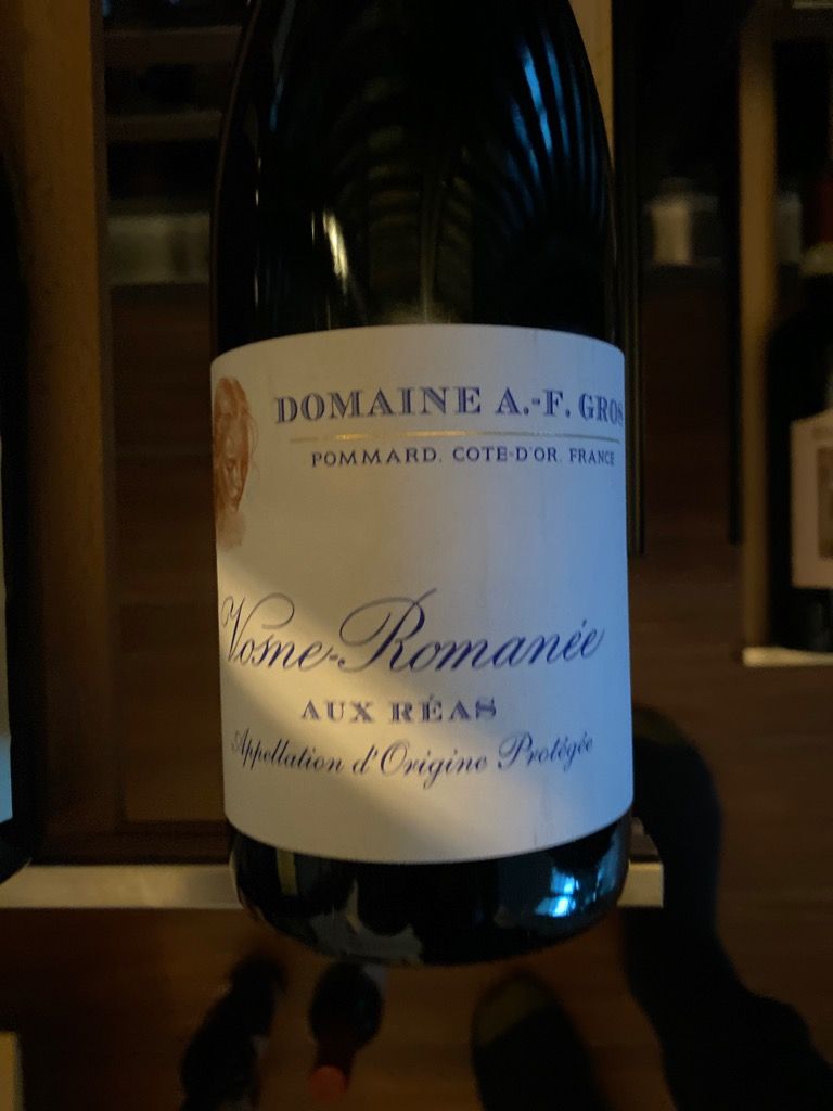 2019 Domaine A.-F. Gros Vosne-Romanée Aux Réas - CellarTracker
