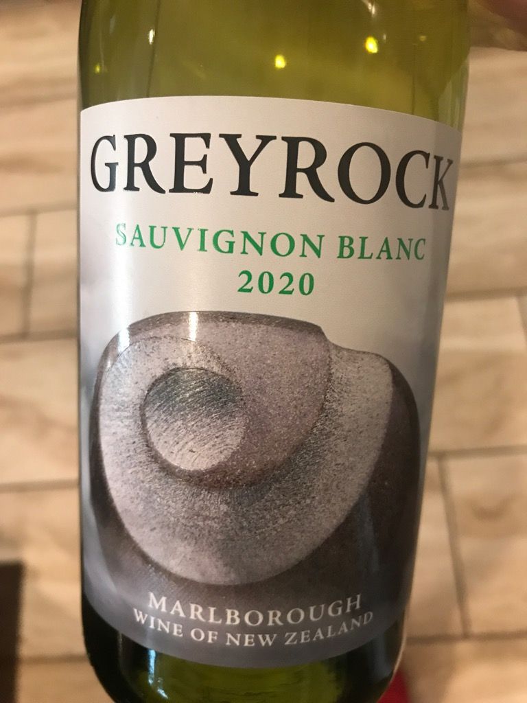 2020 Greyrock Sauvignon Blanc Marlborough, New Zealand, South Island
