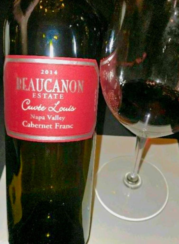 Franc Red 2014 Beaucanon Cabernet Franc Cuvée Louis, USA, California, Napa Valley ...