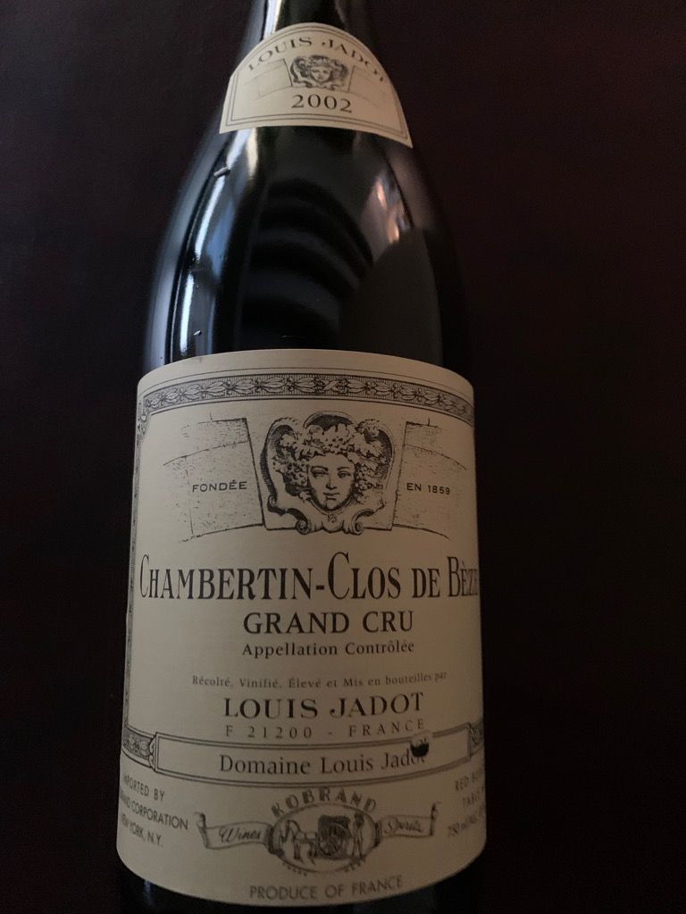 2002 Louis Jadot Chambertin-Clos de Bèze Domaine Louis Jadot