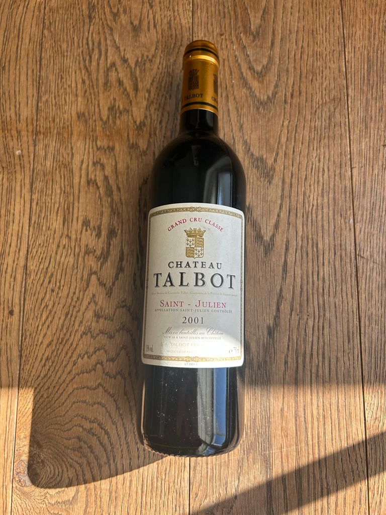 CHATEAU TALBOT 2001 シャトー タルボ 2001年 サンジュリアン
