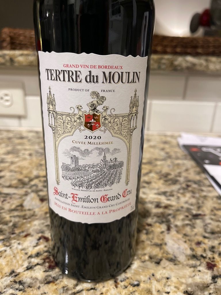 VANG PHÁP TERTRE DU MOULIN CUVEE MILLESIMEE 