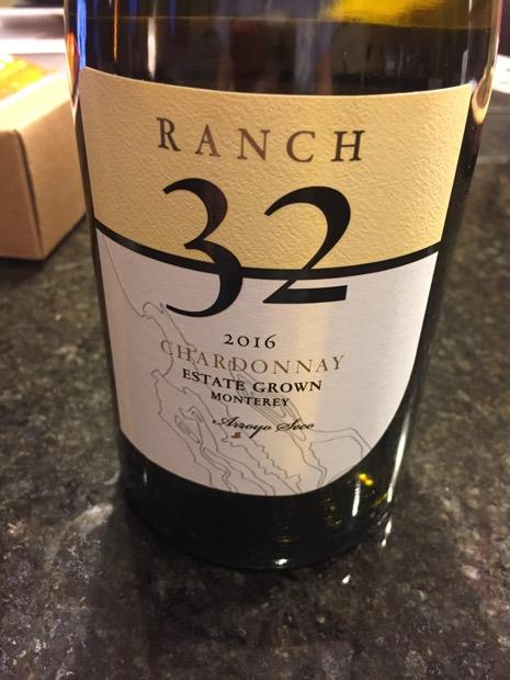 2016 Ranch 32 Chardonnay, USA, California, Central Coast, Arroyo Seco ...