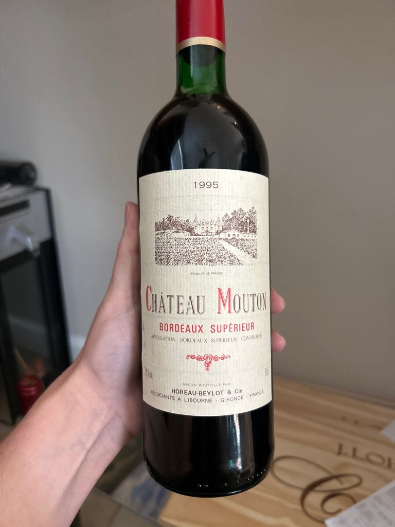 2001 Château Mouton (Jean-Philippe Janoueix) - CellarTracker