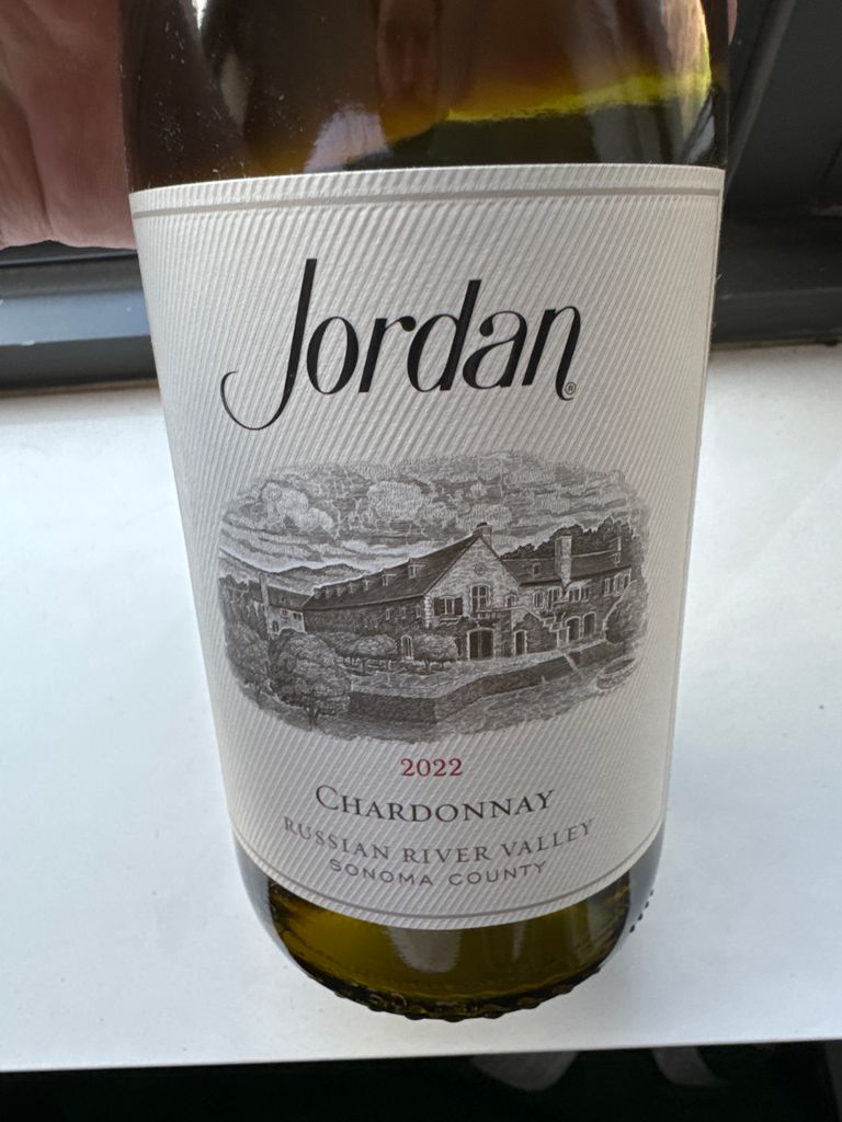 2022 Jordan Vineyard & Winery Chardonnay Russian River Valley, USA ...