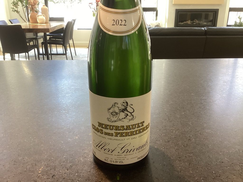 2022 Albert Grivault Meursault 1er Cru Clos des Perrières