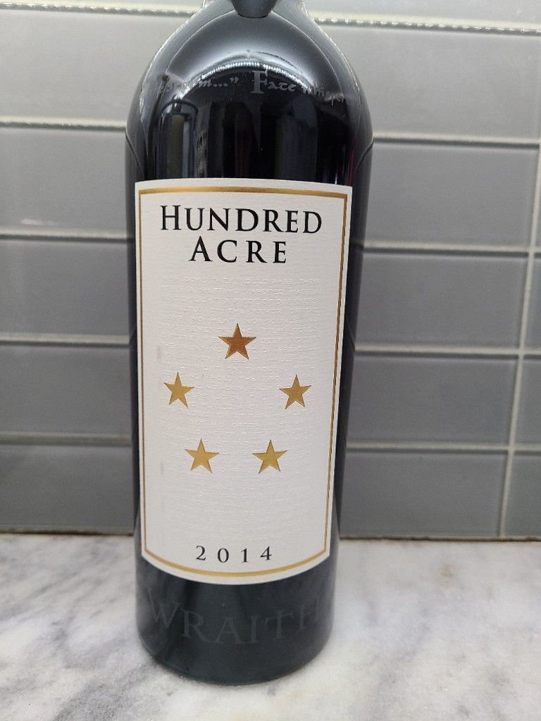 2014 Hundred Acre Vineyard Cabernet Sauvignon Wraith - CellarTracker