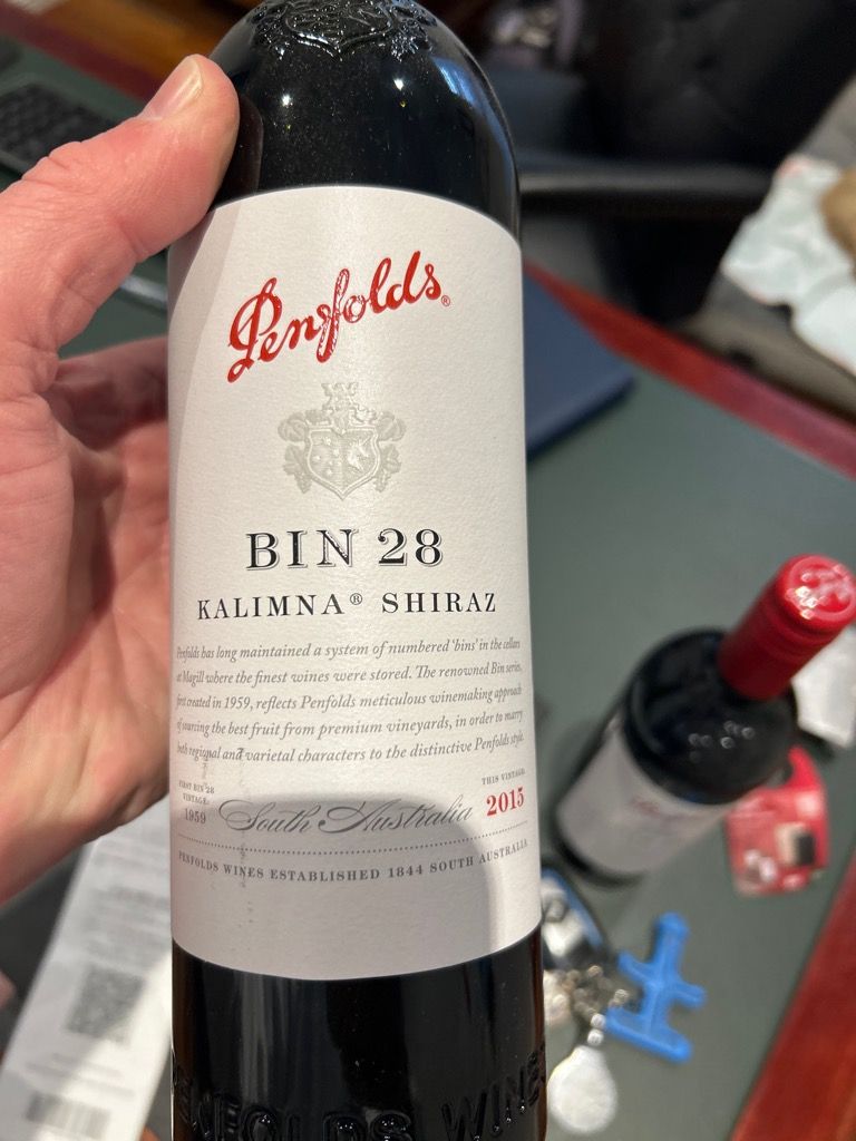 2015 Penfolds Shiraz Bin 28 Kalimna - CellarTracker