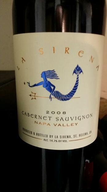 2015 La Sirena Cabernet Sauvignon - CellarTracker