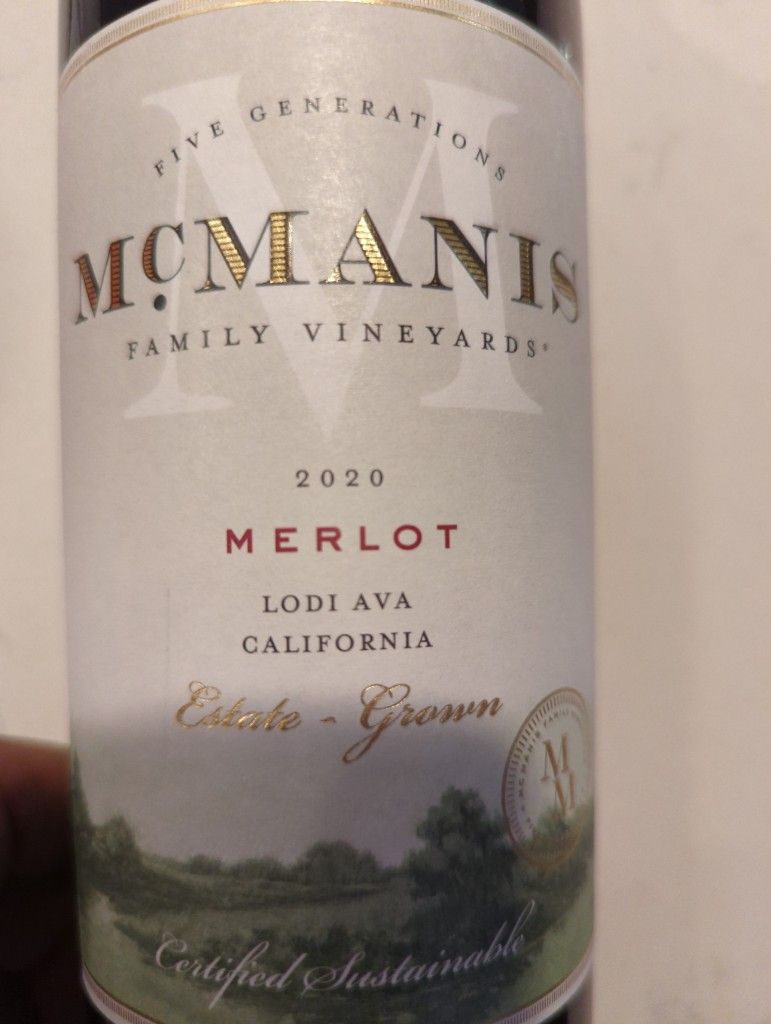 Merlot - McManis Wines  McManis Family Vineyards