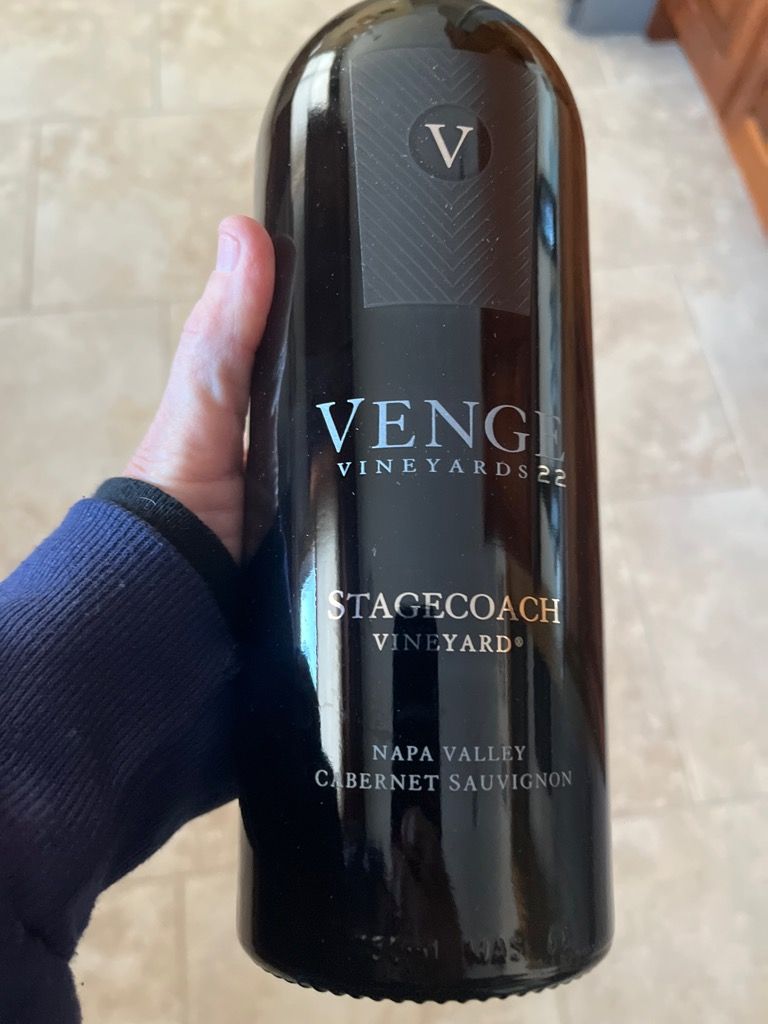 2022 Venge Vineyards Cabernet Sauvignon Stagecoach Vineyard, USA ...