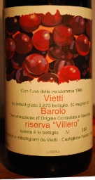 2009 Vietti Barolo Riserva Villero - CellarTracker
