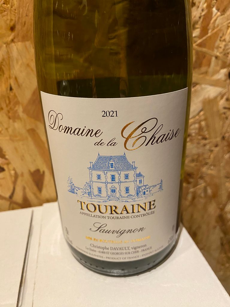 2021 Domaine de la Chaise Touraine, France, Loire Valley, Touraine