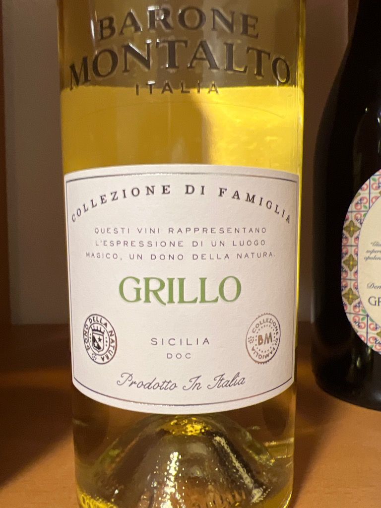 2019 Barone Montalto Grillo Collezione di Famiglia, Italy, Sicily ...