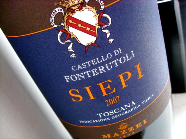 1999 Marchesi Mazzei Castello di Fonterutoli Siepi Toscana IGT