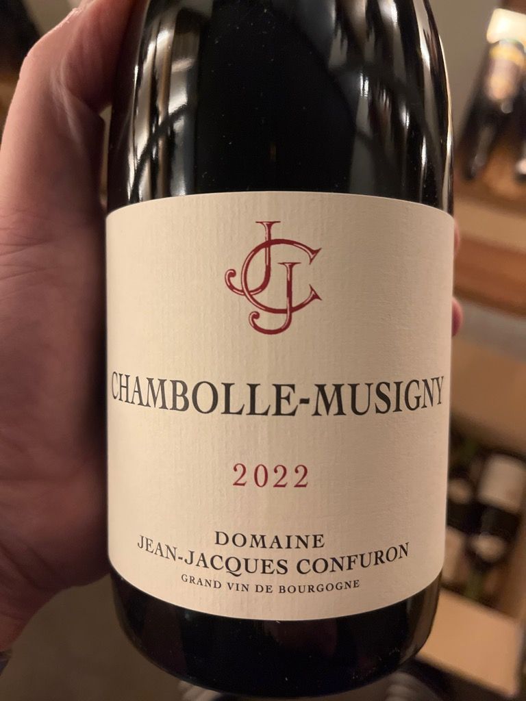 1999 Jean-Jacques Confuron Chambolle-Musigny - CellarTracker