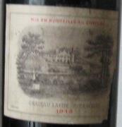 1918 Château Lafite Rothschild - CellarTracker