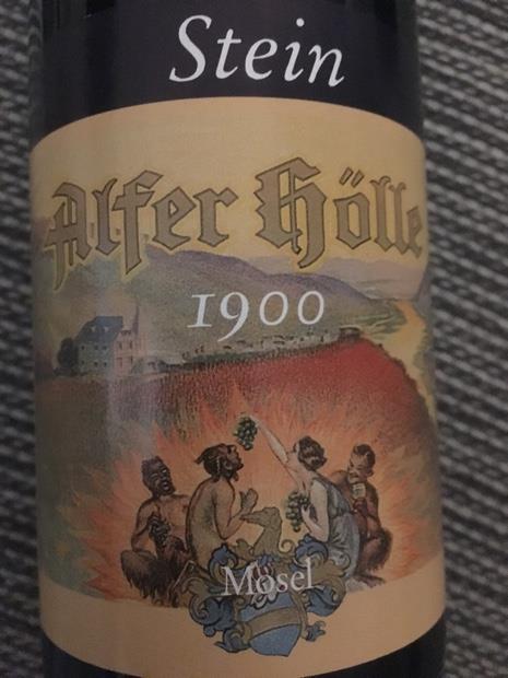 2015 Stein Alfer Hölle Riesling 1900, Germany, Mosel Saar Ruwer ...