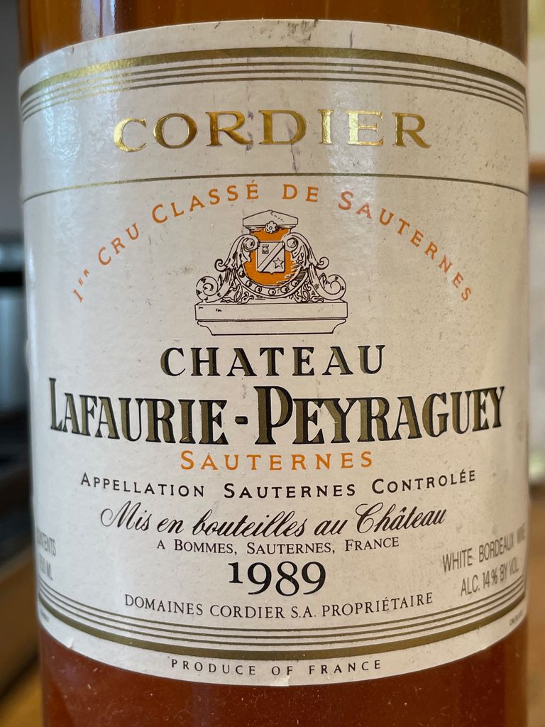 ワイン Cordier Chateau Lagrange Peyraguey 1989 1989 Chateau Lagrange Saint-Julien – The Wine House