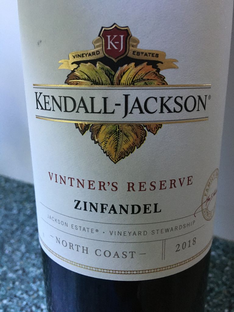 ヘンシェル　ソーン　カッセル　1913年 Kendall Jackson Vintner's Reserve Zinfandel California Red Wine