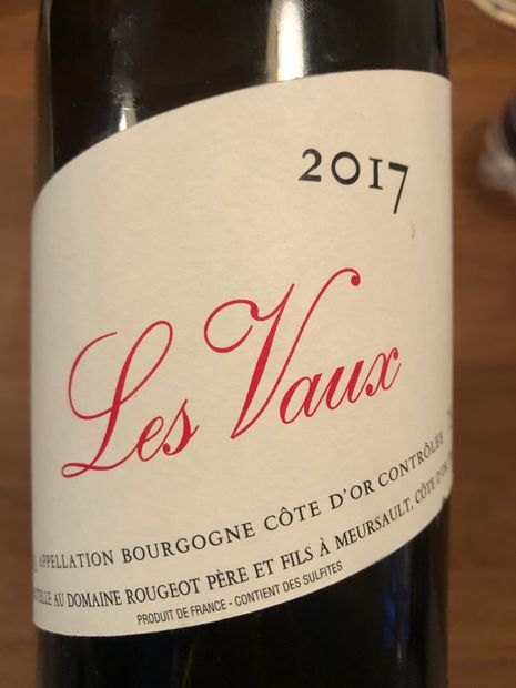ワイン Domaine Rougeot Bourgogne Pinot Noir 2022 Domaine Rougeot Pinot Noir Bourgogne Les Vaux